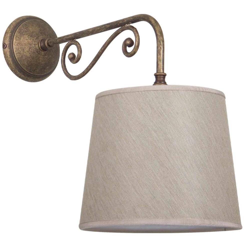 klasszikus rez mediterran fali lampa falikar textil buraval kastely villa nappali haloszoba agy vilagitas elegans luxus lameridiana lampak budapest lampabolt.jpg